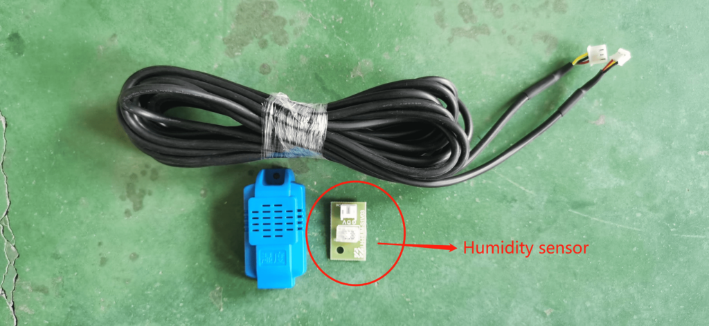 humidity sensor with mark