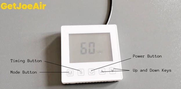 Ceiling Dehumidifier Switch Button