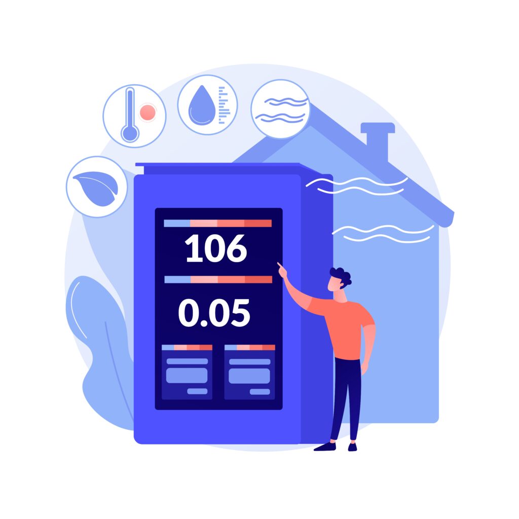 monitoring humidity levels