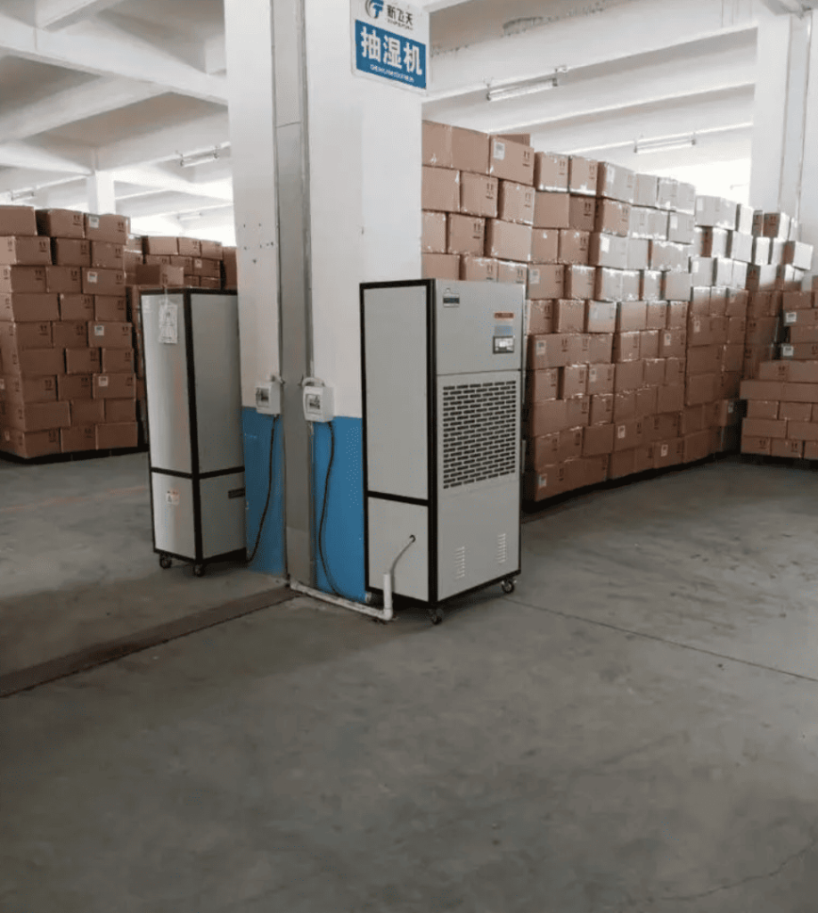 Dehumidifier in Warehouse