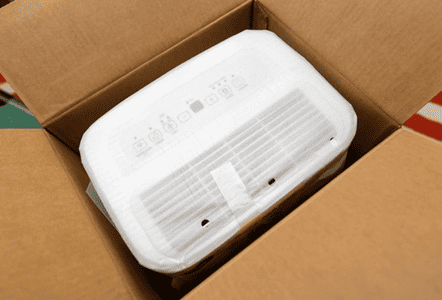 Unboxing Dehumidifier