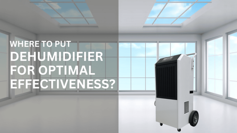 Where to Put Dehumidifier for Optimal Effectiveness