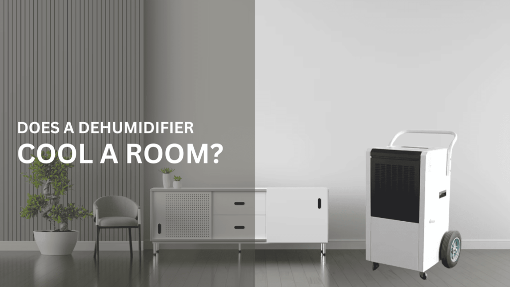 does a dehumidifier cool a room