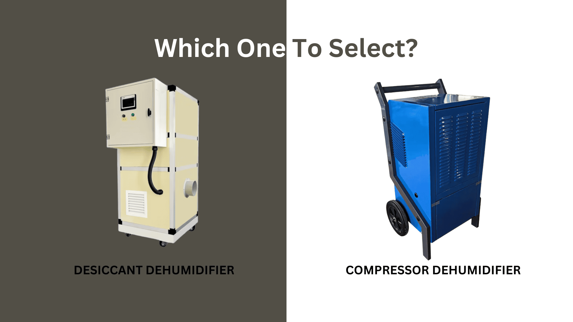 desiccant vs compressor dehumidifier